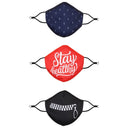 Unisex Face Mask Pack of 3 - Bodycare