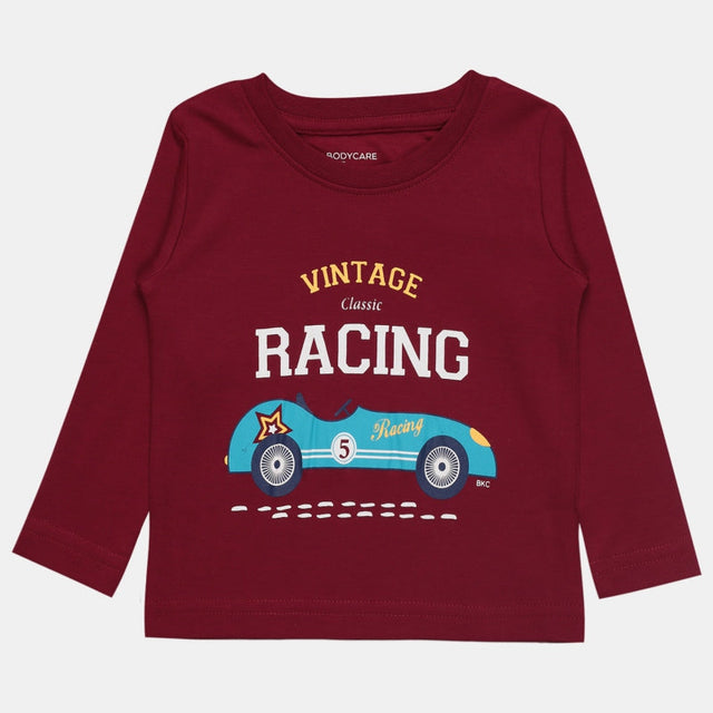 Baby Boys T-Shirt Round Neck Full Sleeves - Bodycare
