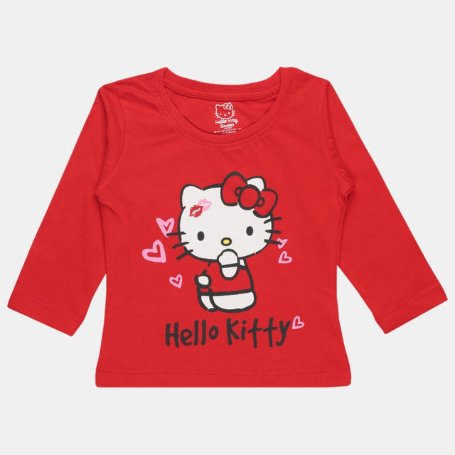 Baby Girls Minnie & Friends T-Shirt Round Neck Full Sleeves - Bodycare
