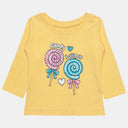 Bodycare Girls Round Neck Full Sleeves T-Shirt