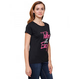 DYCA Women T-shirt Round Neck Half Sleeves