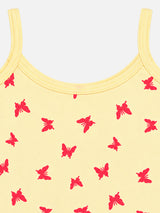 Baby Girls 100% Cotton Camisole Sleeveless Vest for Soft Breathable Everyday Comfort and Easy Layering - Pack of 3