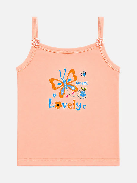 Girls Vest Dori Neck Sleeveless Pack of 4