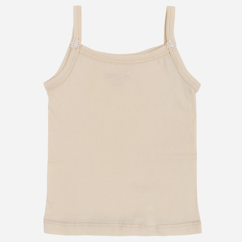 Girls Vest Dori Neck Sleeveless Pack of 6 - Bodycare