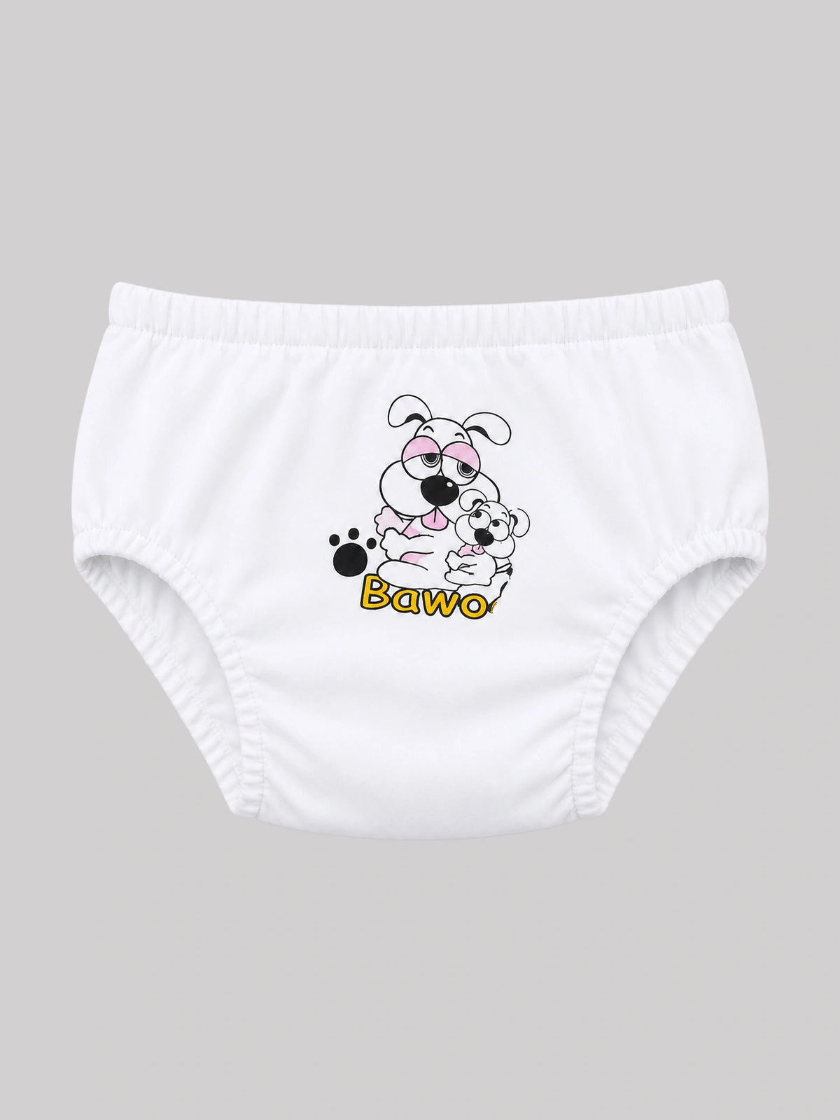 Baby Girls Printed Panty with Inner Elastic Waistband for Soft Everyday Innerwear Comfort and Regular Use - Pack of 6
