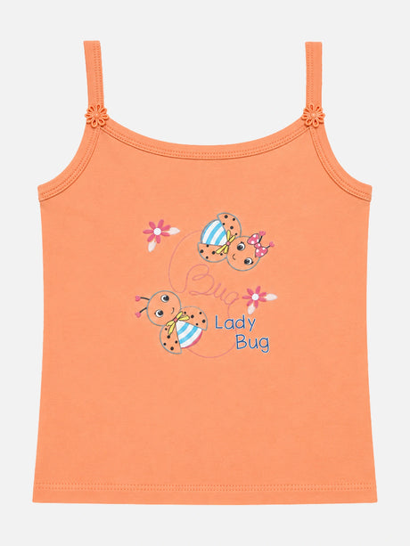 Girls Vest Dori Neck Sleeveless Pack of 4