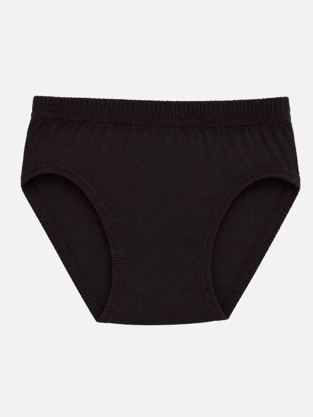 Boys 100% Cotton Innerwear Briefs with Comfortable Fit Styling for Everyday Essentials and Regular Use - Pack of 6