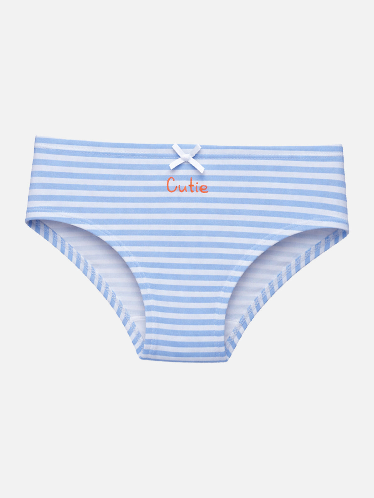 Girls Innerwear Panty Cotton Spandex Full Coverage Brief with Inner Elastic for Everyday Comfort - Pack of 3