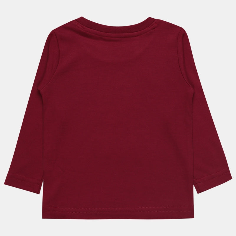 Baby Boys T-Shirt Round Neck Full Sleeves - Bodycare