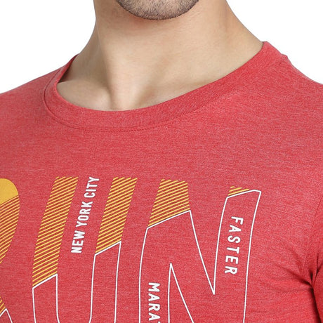 Men T-Shirt Round Neck Half Sleeves