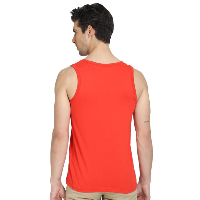 Men T-Shirt Round Neck Sleeveless - Bodycare