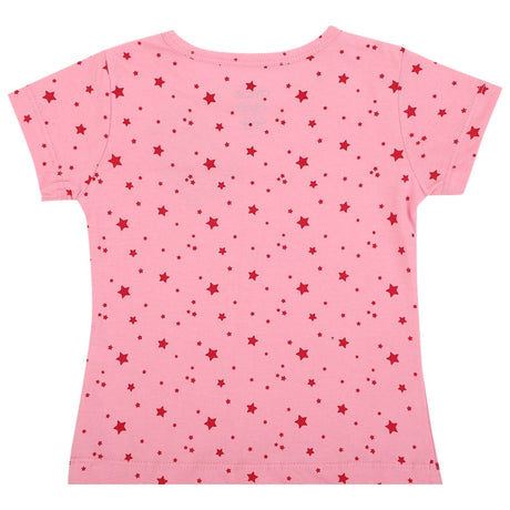 DYCA Girls Tshirt Round Neck Half Sleeves Pack Of 2