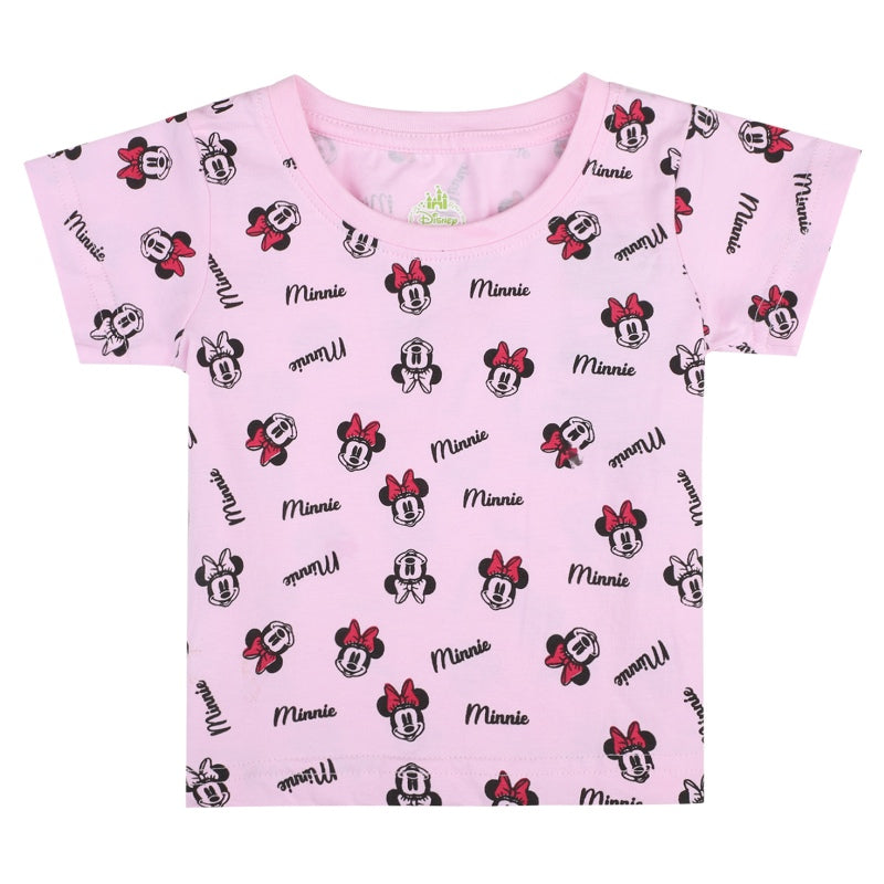 Bodycare Minnie & Friends Girls Cotton Frock Round Neck Sleeveless