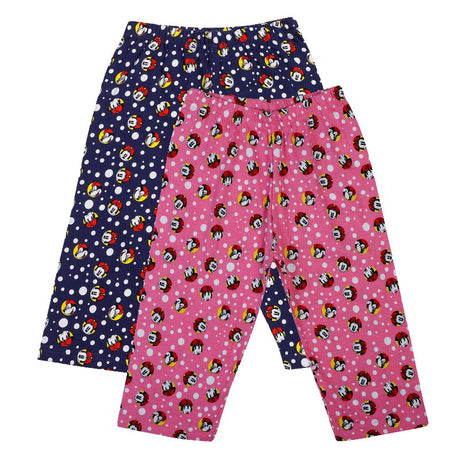 Girls Minnie & Friends Capri Pack of 2 - Bodycare