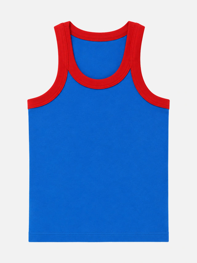 Boys Cotton Rib Round Neck Sleeveless Innerwear Vest for Everyday Comfort and Regular Use - Pack of 4