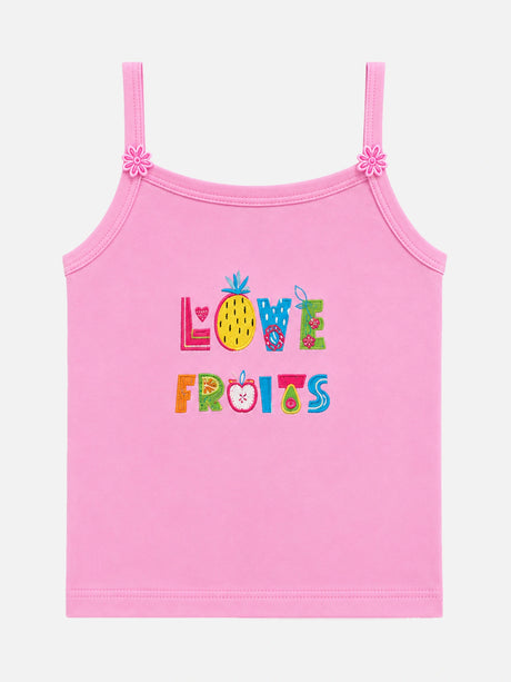 Girls Vest Dori Neck Sleeveless Pack of 4