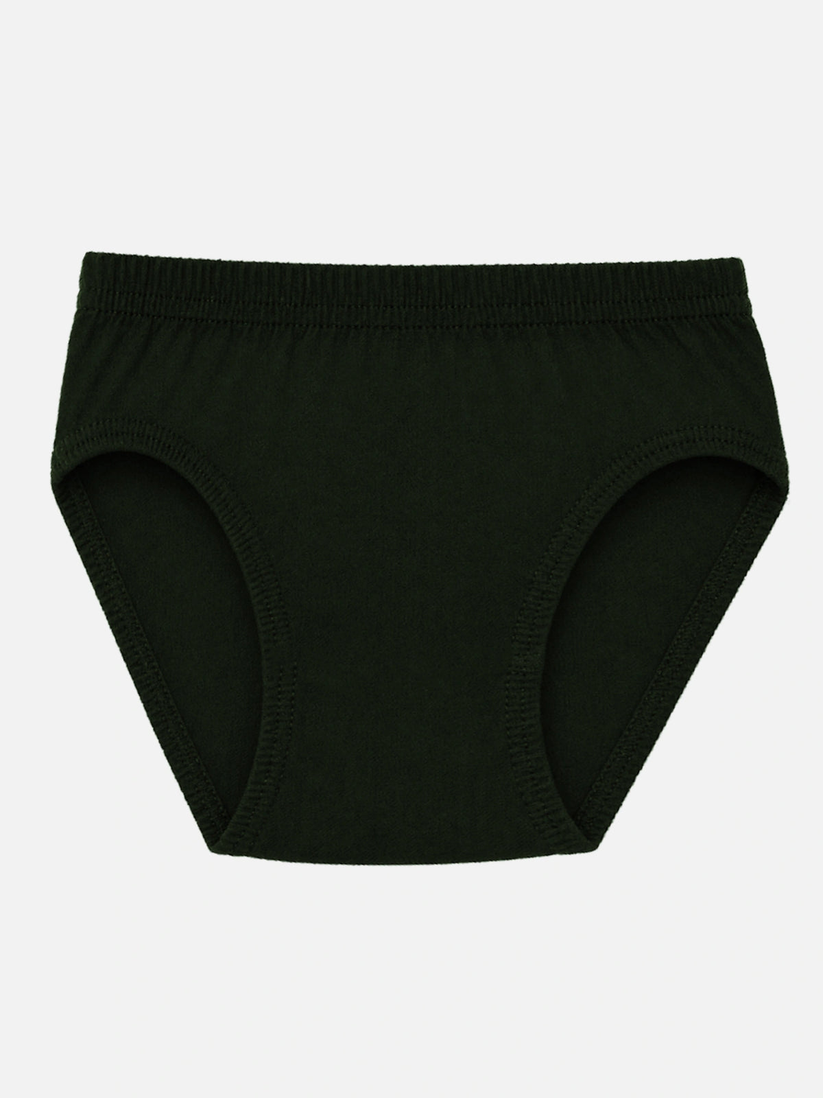 Boys 100% Cotton Innerwear Briefs with Comfortable Fit Styling for Everyday Essentials and Regular Use - Pack of 6