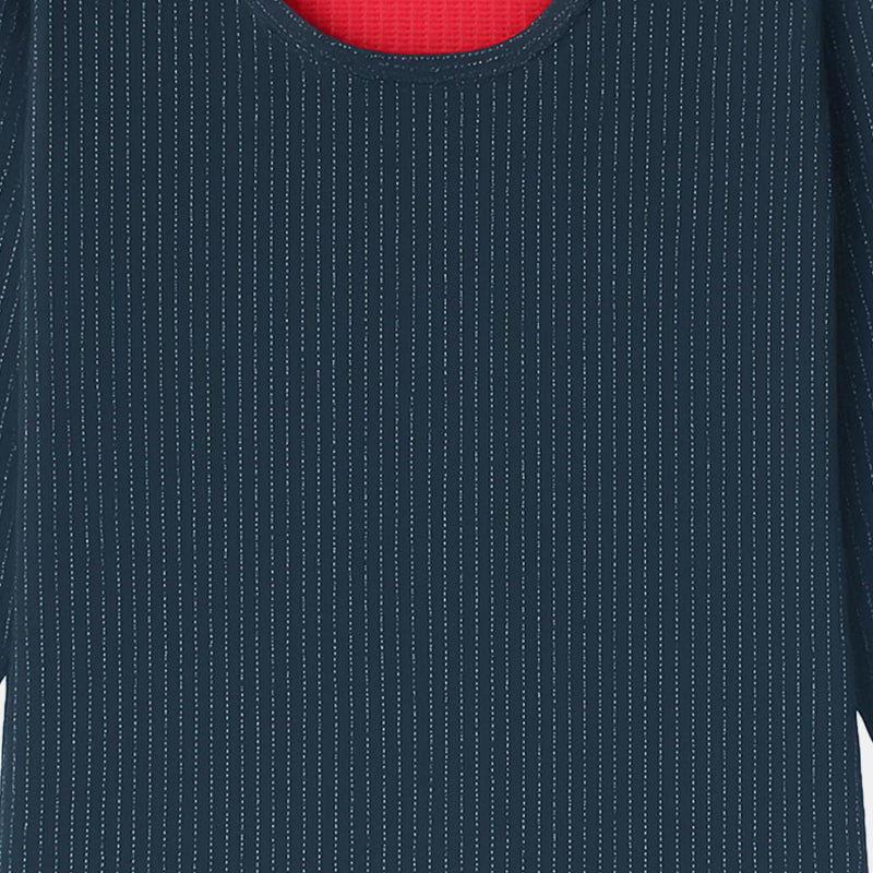 Quilt Bodycare Antibacterial Unisex Thermal Top Round Neck Full Sleeves Pack Of 1