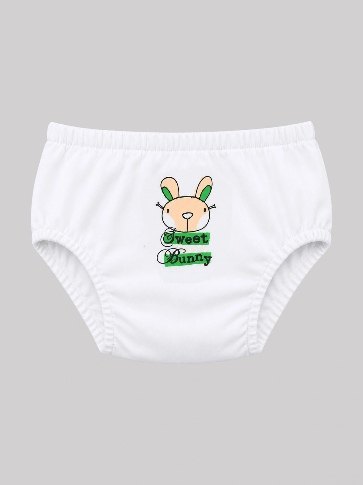 Baby Girls Printed Panty with Inner Elastic Waistband for Soft Everyday Innerwear Comfort and Regular Use - Pack of 6