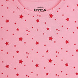 DYCA Girls Tshirt Round Neck Half Sleeves Pack Of 2