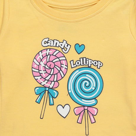 Baby Girls T-Shirt Round Neck Full Sleeves