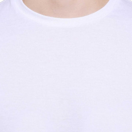 Men 100% Cotton T-Shirt Round Neck Half Sleeves
