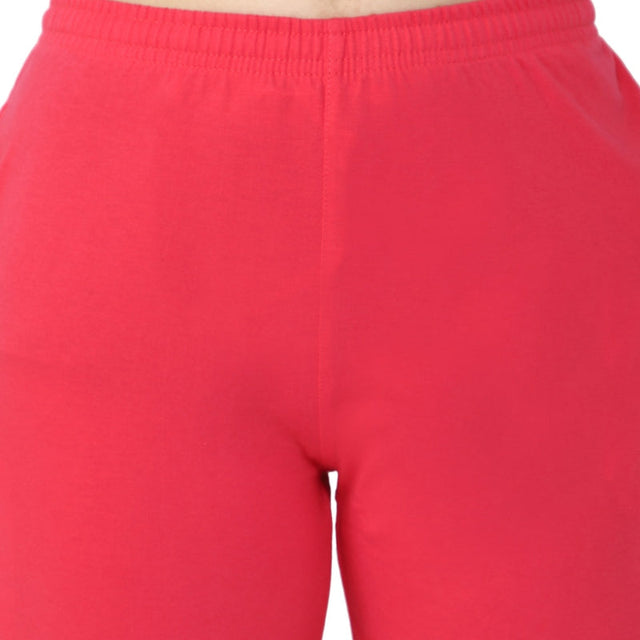 Women 100% Cotton Shorts Side Pockets - Bodycare