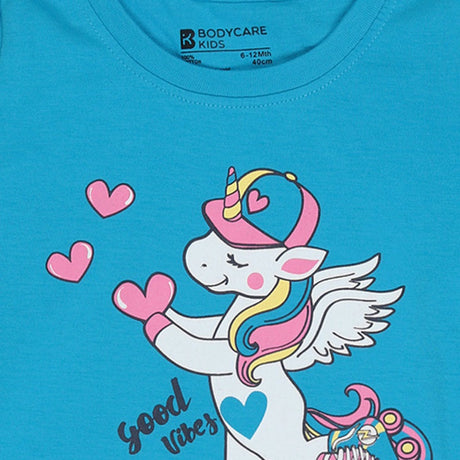 Baby Girls T-Shirt Round Neck Full Sleeves Pack of 1 - Bodycare