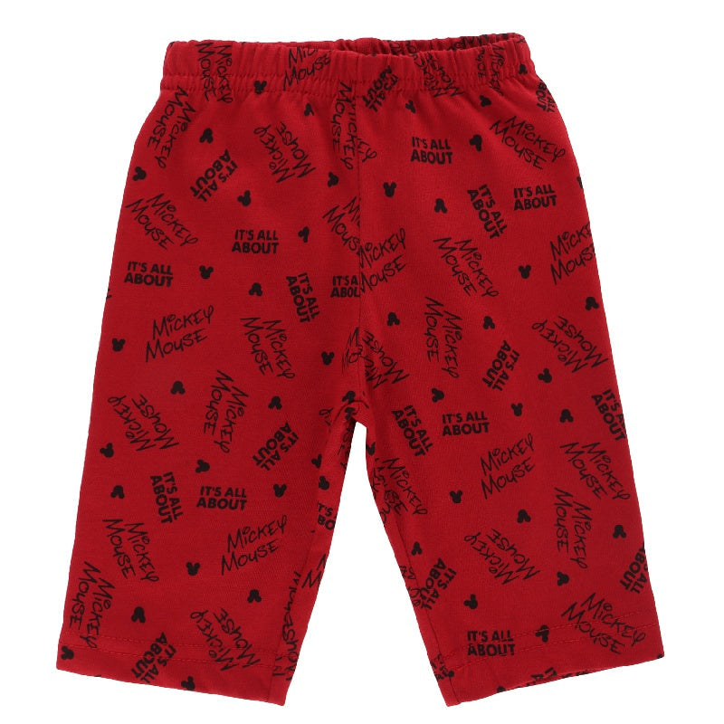 Baby Boys Mickey & Friends 100% Cotton Capri Pack of 2 - Bodycare