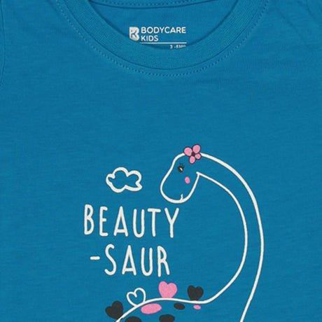 Baby Girls T-Shirt Round Neck Half Sleeves Pack of 2