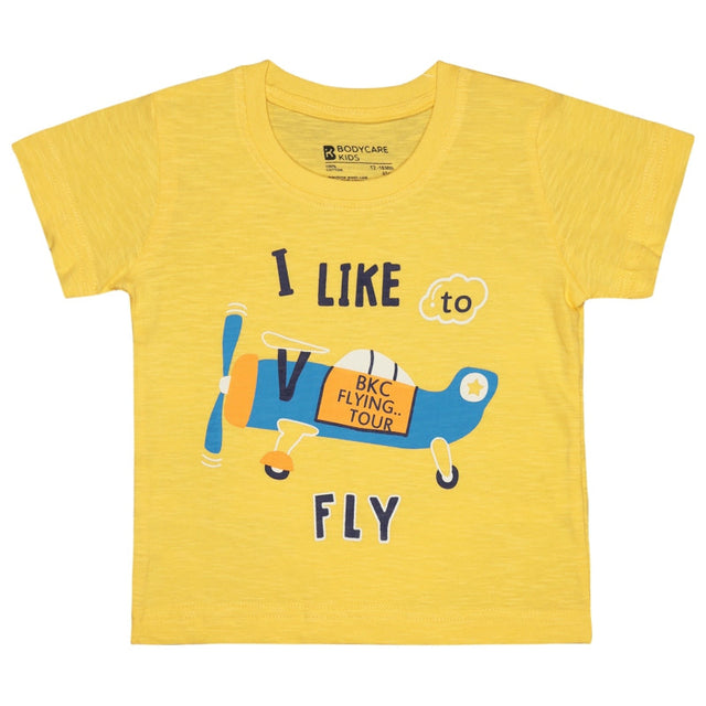 Baby Boys 100% Cotton T-Shirt - Bodycare