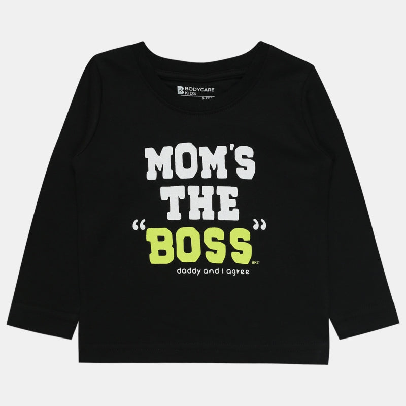 Baby Boys T-Shirt Round Neck Full Sleeves - Bodycare