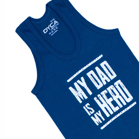 Boys 100% Cotton Vest Round Neck Sleeveless Pack of 4