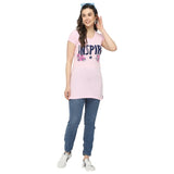 DYCA Women T-shirt Round Neck Half Sleeves