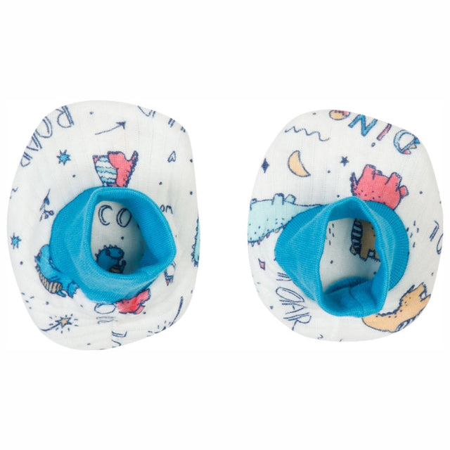 Unisex Baby Booties Pack of 6 - Bodycare