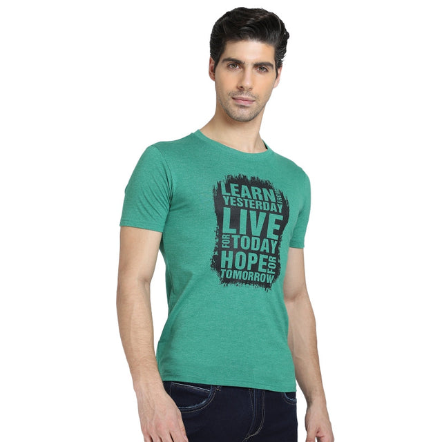 Men T-Shirt Round Neck Half Sleeves - Bodycare