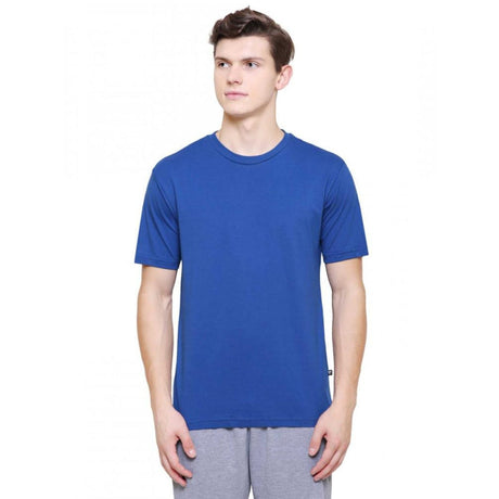 Men 100% Cotton T-Shirt Round Neck Half Sleeves