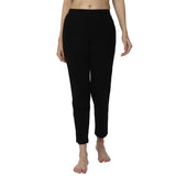 Women 100% Cotton Track Pant with Side Pockets and Solid Sports Jogger Styling for Workout, Gym and Active Wear