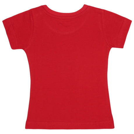 Baby Girls T-Shirt Round Neck Half Sleeves Pack of 2