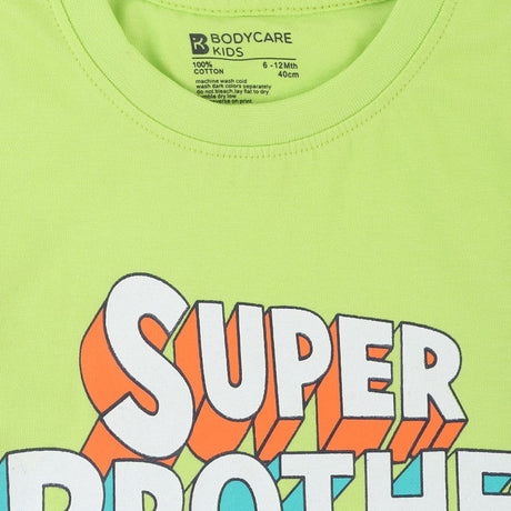 Baby Boys T-Shirt Round Neck Half Sleeves