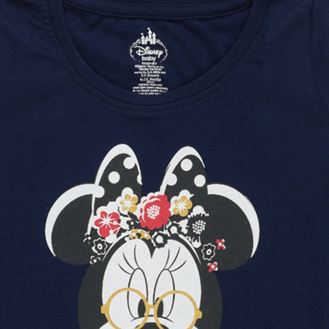 Baby Girls Minnie & Friends T-Shirt Round Neck Full Sleeves - Bodycare