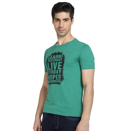 Men T-Shirt Round Neck Half Sleeves