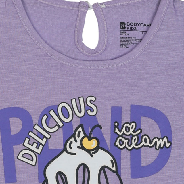 Baby Girls T-Shirt Round Neck Half Sleeves - Bodycare