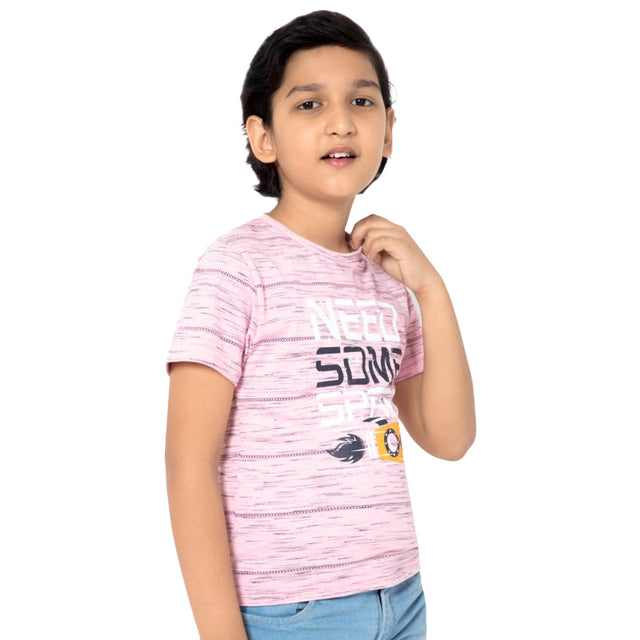 Boys 100% Cotton T-Shirt Round Neck Half Sleeves Pack of 1 - Bodycare