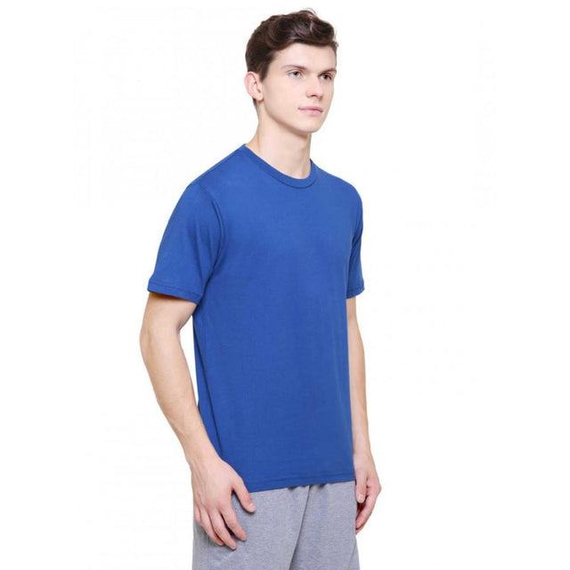 Men 100% Cotton T-Shirt Round Neck Half Sleeves - Bodycare