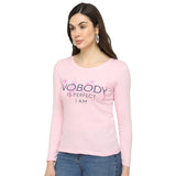 DYCA Women T-shirt Round Neck Full Sleeves