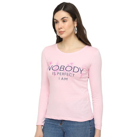 DYCA Women T-shirt Round Neck Full Sleeves