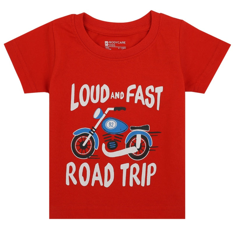 Bodycare Boys Cotton Sets Round Neck Half Sleeves