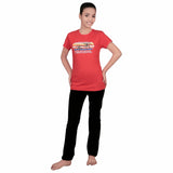 Girls Cotton T-Shirt Round Neck Half Sleeves Pack of 1 - Bodycare