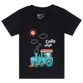 Baby Boys T-Shirt Round Neck Half Sleeves - Bodycare